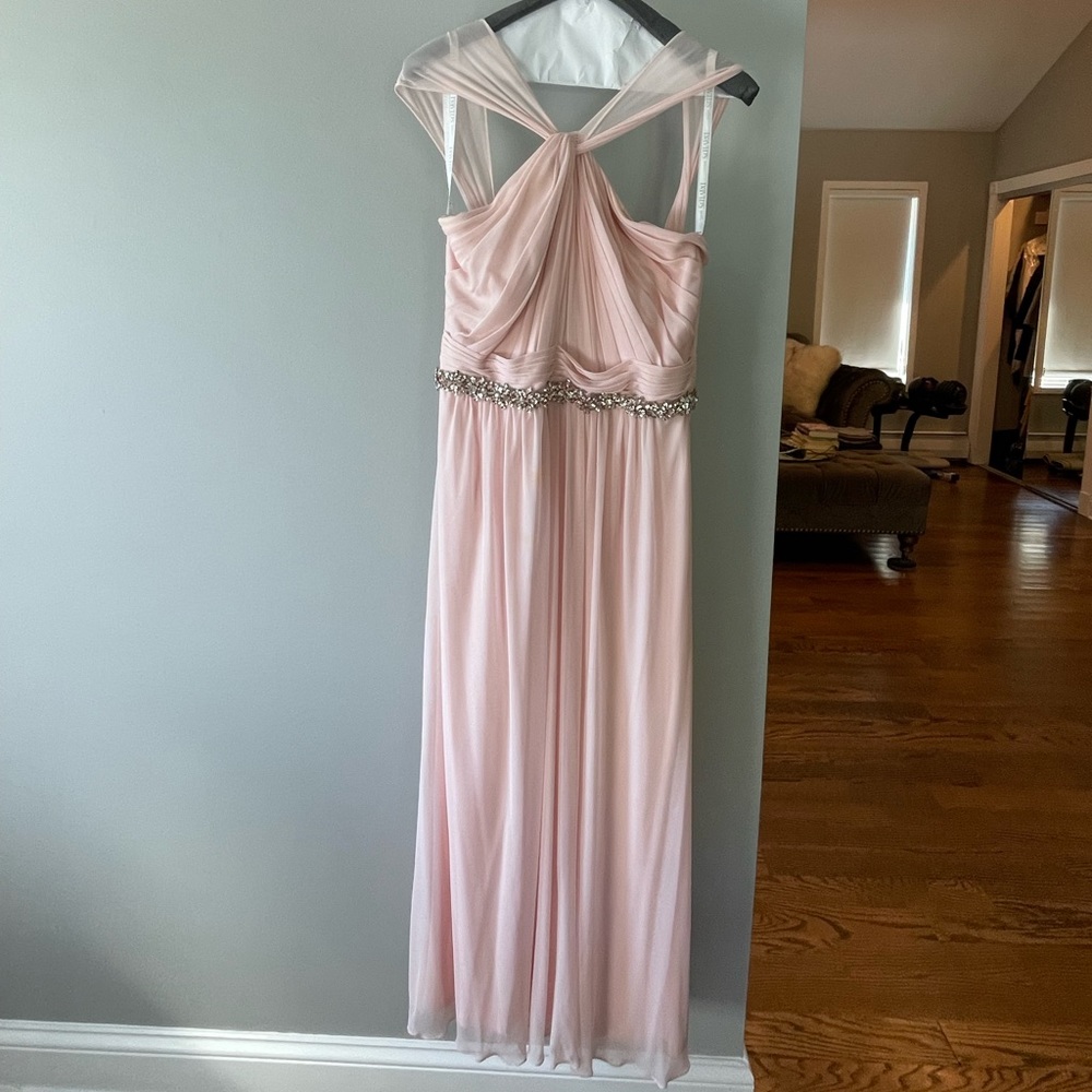 Bridesmaid/Jr Bridesmaid dress with added belt